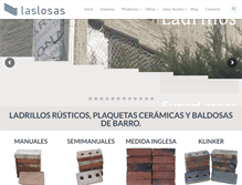 Tablet Screenshot of laslosas.es